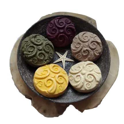 La gamme des shampoings solides de la savonnerie artisanale Bain d'&eacute;toile de Poissy dans les Yvelines (78)