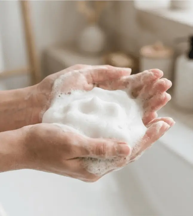 Mousse d'une douceur absolue pour votre peau - Savonnerie Ciergerie Bain d'étoile